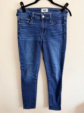 PAIGE Indigo Blue Skinny Jeans